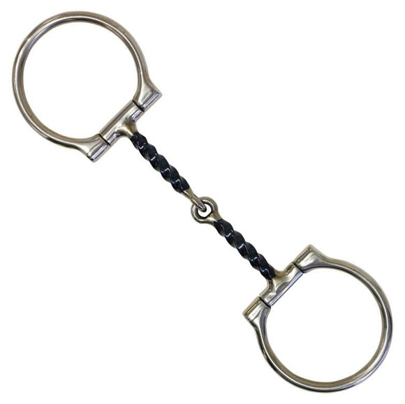 New!🐎 💖  Ranchmans Square Twist Sweet Iron Dee Snaffle