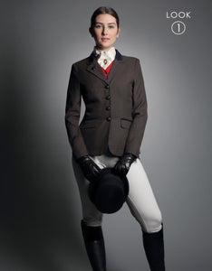 4, 🐎 💖 Nici Brown Ladies Hunter Show Jacket
