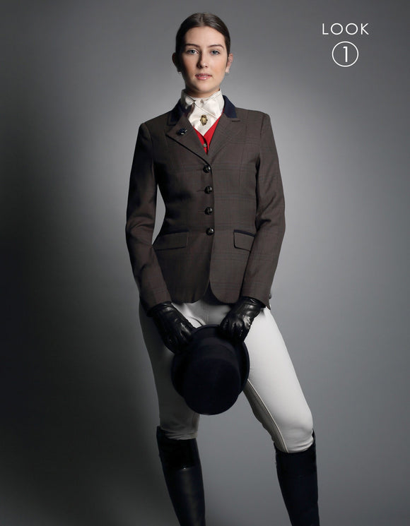 4, 🐎 💖 Nici Brown Ladies Hunter Show Jacket