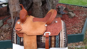 SOLD🐎 SRS saddle. Rawhide tree. 14.5inch SOLD